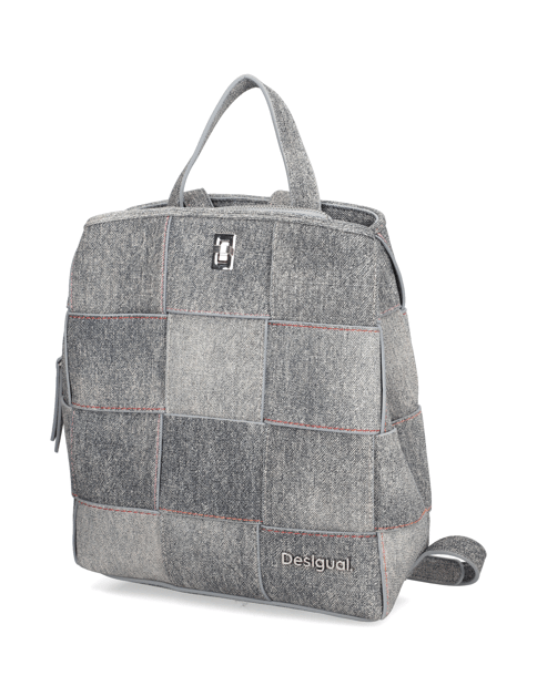 Lederimitat Rucksack