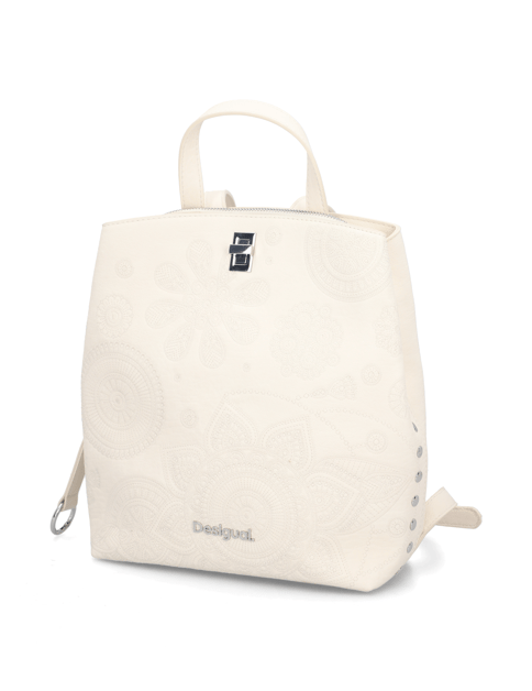 Lederimitat Rucksack