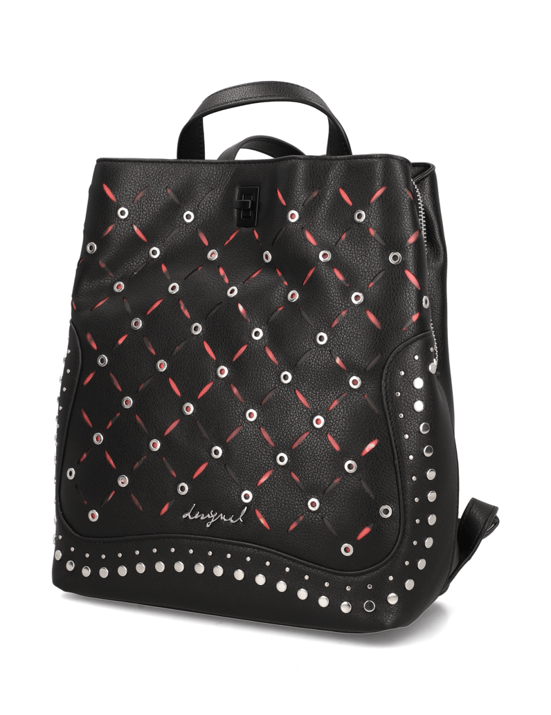 DESIGUAL-Rucksack-schwarz