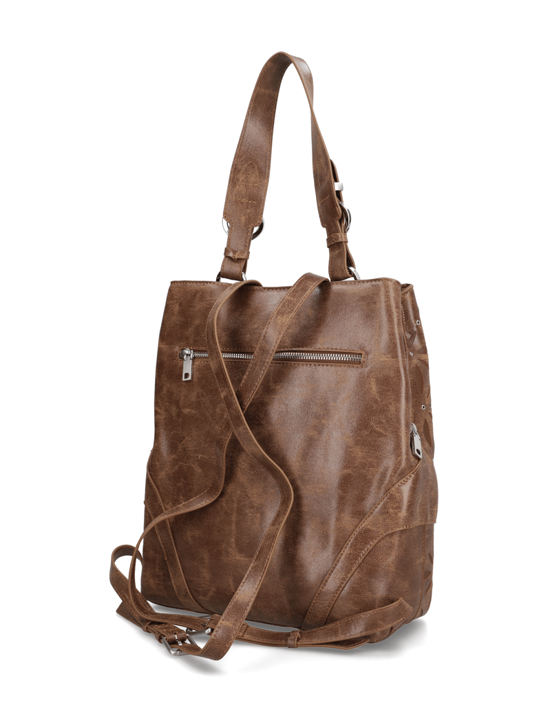 DESIGUAL-Rucksack-braun
