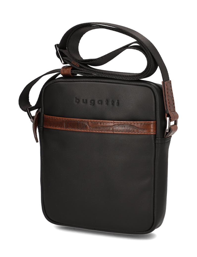 BUGATTI-Corso-Deluxe-Shoulder-Bag-schwarz