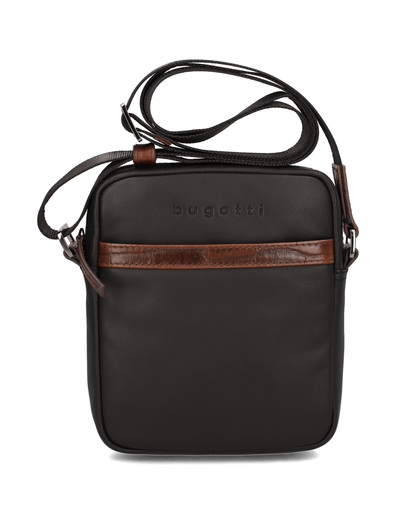 BUGATTI-Corso-Deluxe-Shoulder-Bag-schwarz