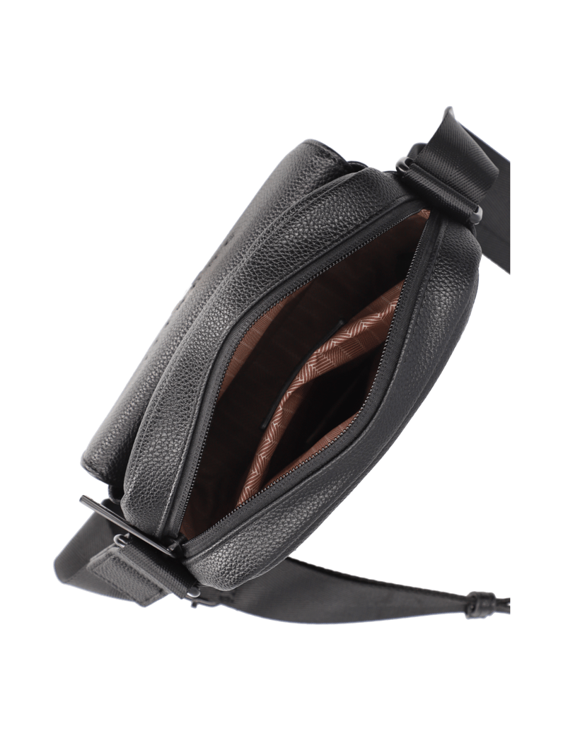 BUGATTI-RICO-Schultertasche-schwarz