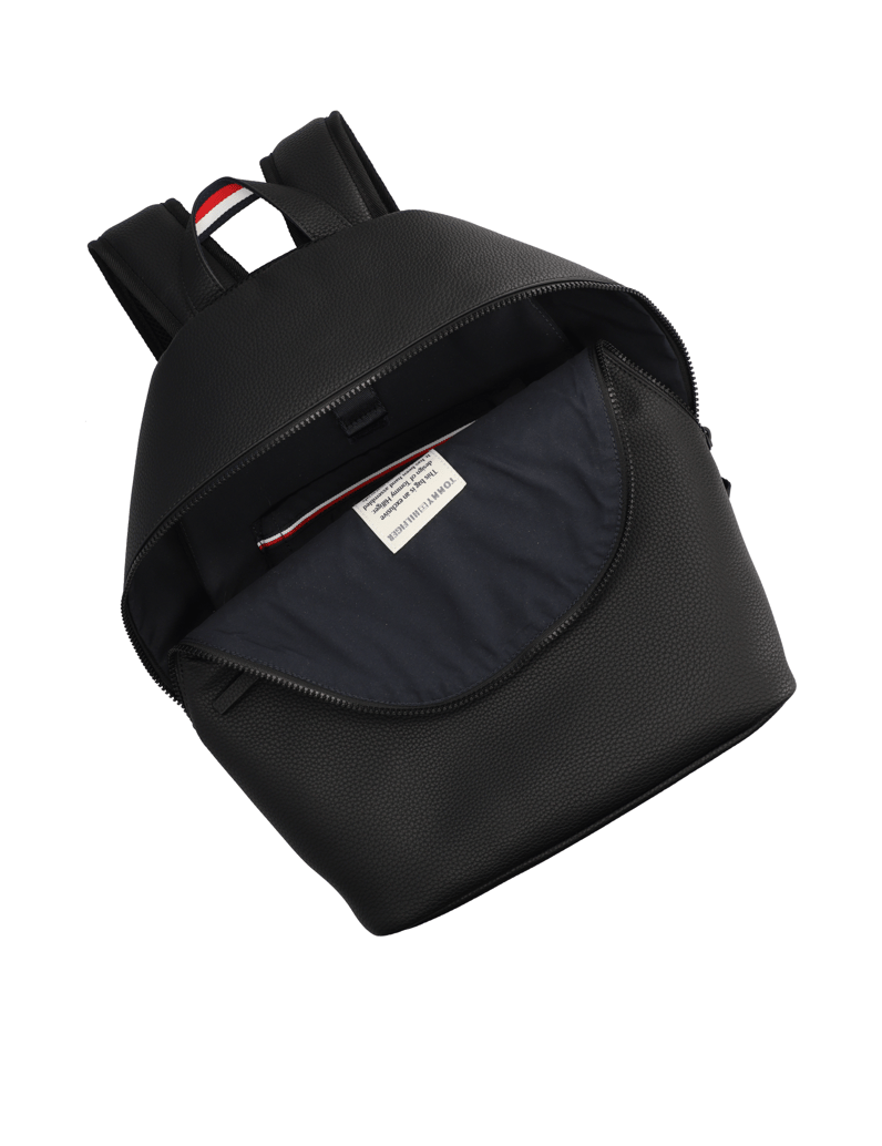 Tommy-Hilfiger-ESSENTIAL-PU-BACKPACK-schwarz