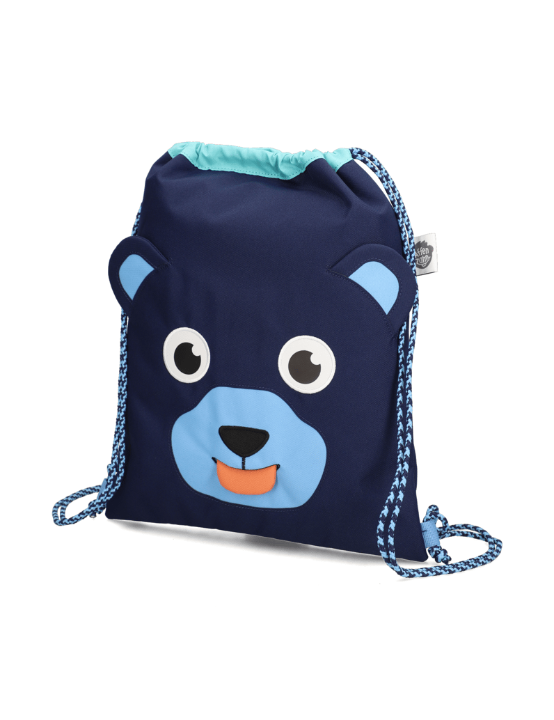 Affenzahn-TURNBEUTEL-Bär-blau