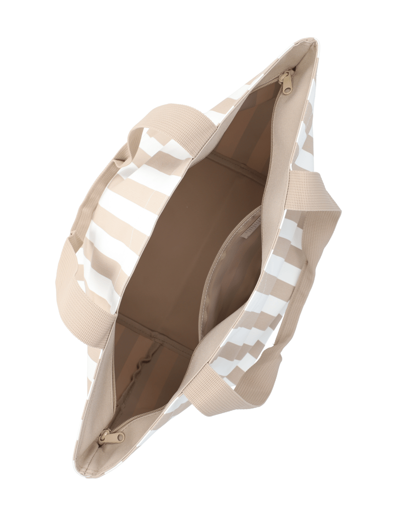 REISENTHEL-shopper-M-summerstripes-coffee-braun