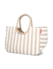 REISENTHEL&nbsp;loopshopper L summerstripes coffee&nbsp;braun