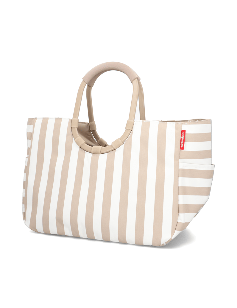 REISENTHEL-loopshopper-L-summerstripes-coffee-braun