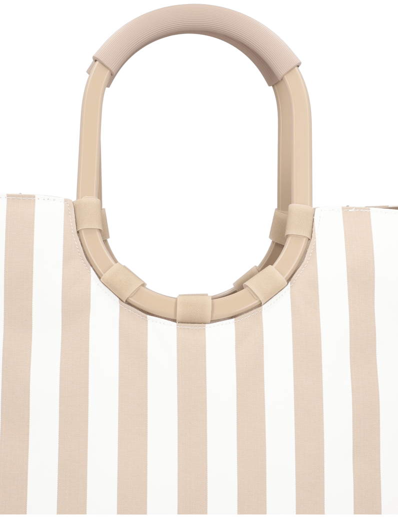 REISENTHEL-loopshopper-L-summerstripes-coffee-braun