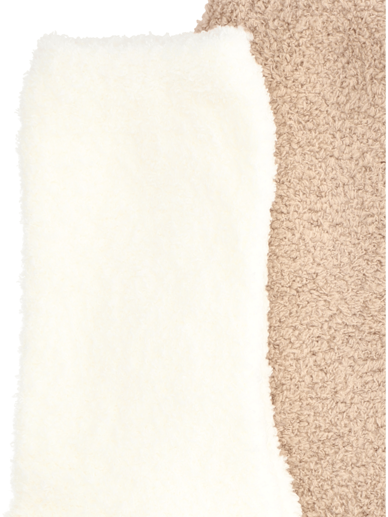 Camano-WOMEN-SUSTAINABLE-COSY-SOCKS-2P-beige