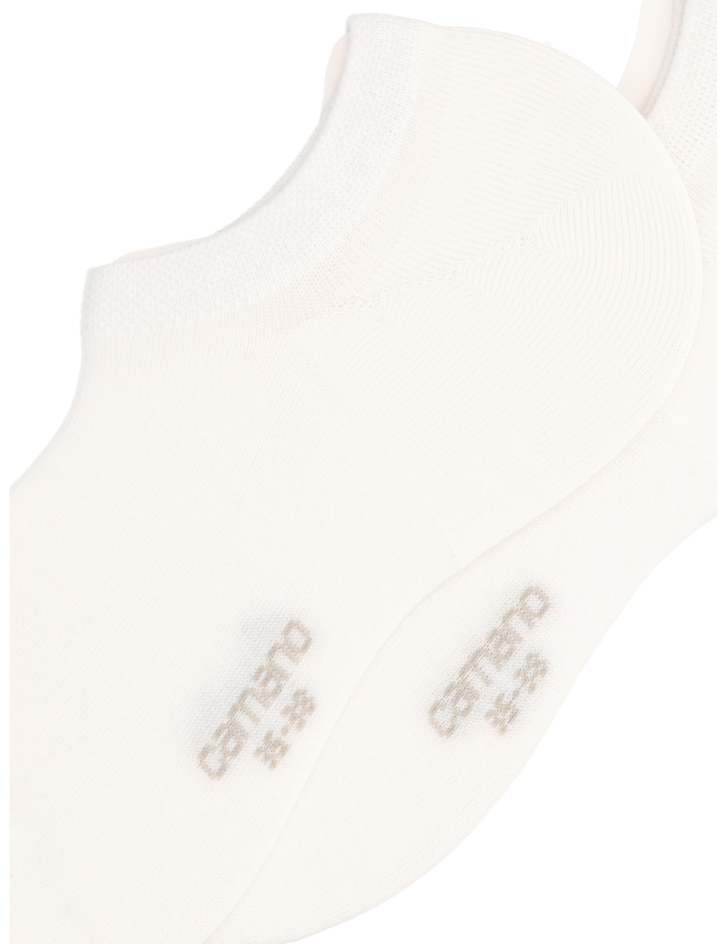 Camano-COTTON-FINE-INVISIBLE-SNEAKER-2P-weiss