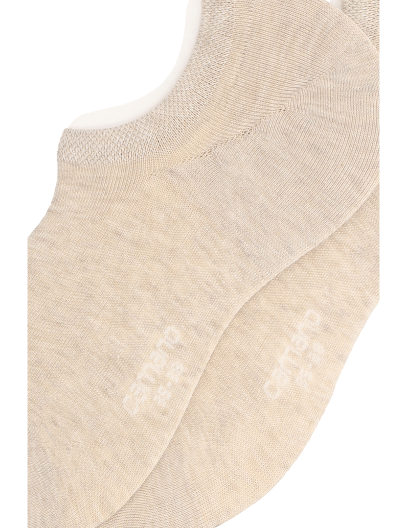 Camano-COTTON-FINE-INVISIBLE-SNEAKER-2P-weiss