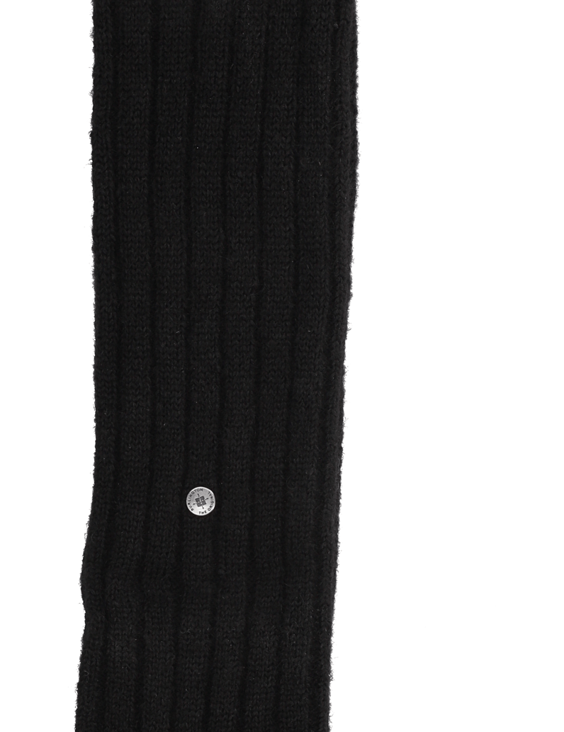 Burlington-SOFT-RIB-KNIESTRÜMPFE-schwarz