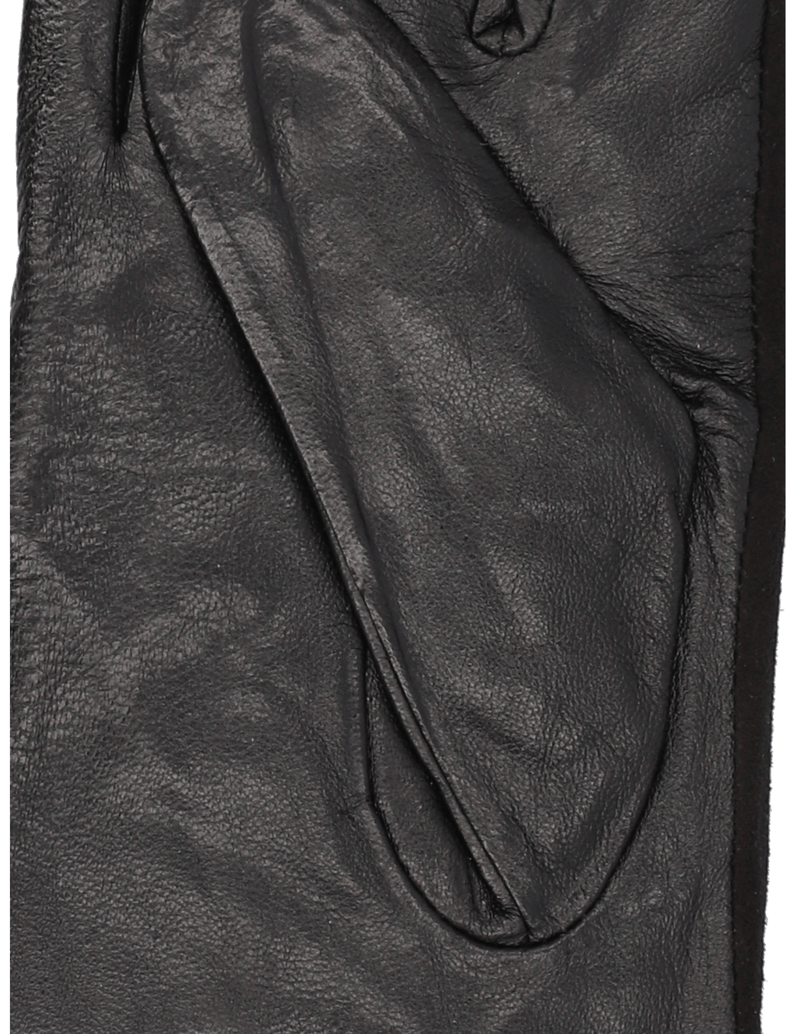Lazzarini-Glattleder-Handschuh-schwarz