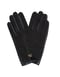 Silvia Schneider Glattlederkombi Handschuhe schwarz