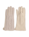 Pat Calvin HANDSCHUHE MIT STRICKMUSTER beige