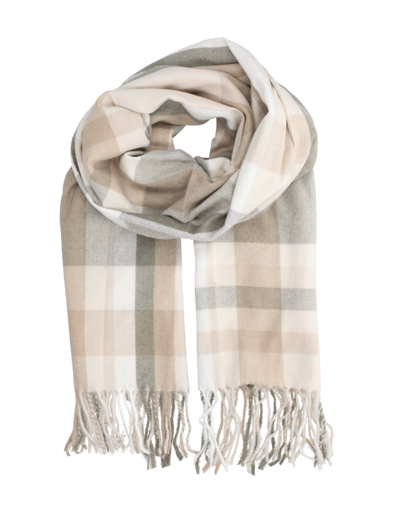 Lazzarini-Textil-Schal-braun