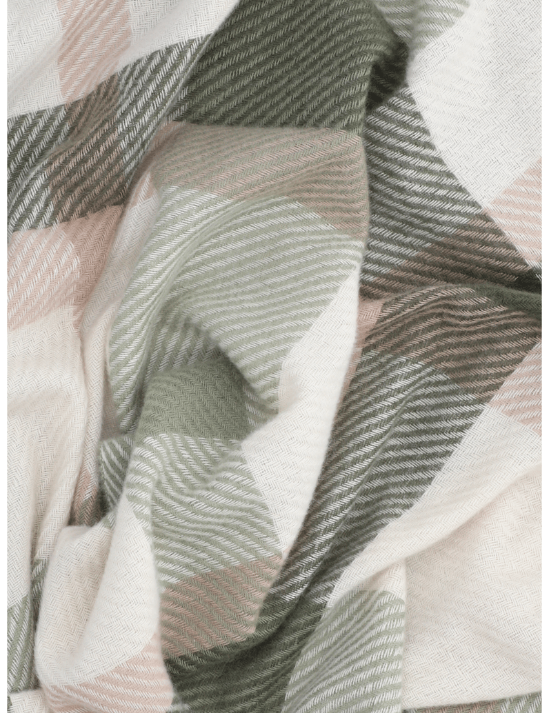 Lazzarini-SCHAL-KARIERT-grün