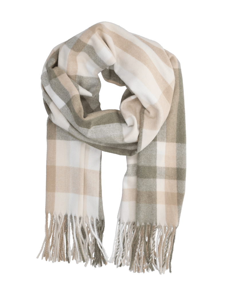 Lazzarini-SCHAL-KARIERT-beige