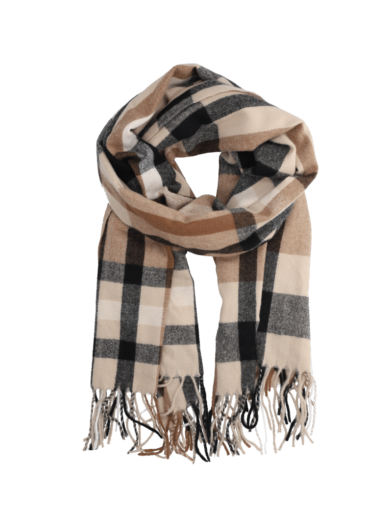 Lazzarini-SCHAL-KARIERT-beige