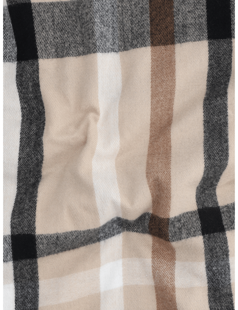 Lazzarini-SCHAL-KARIERT-beige