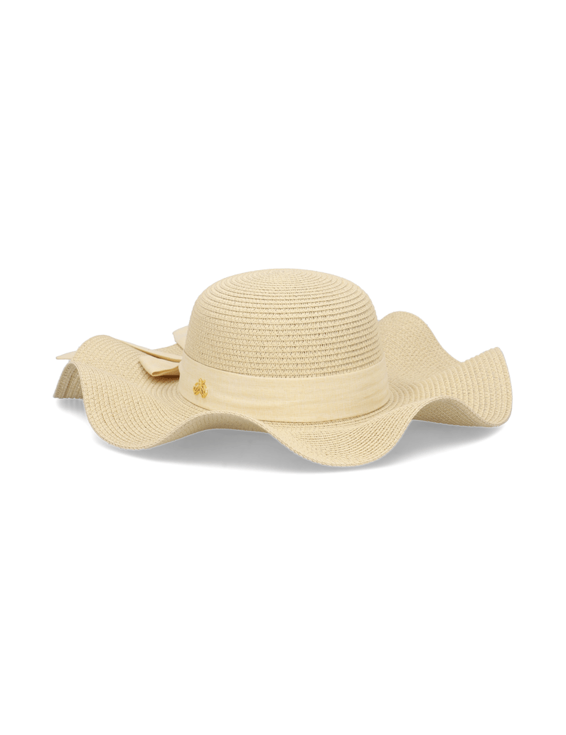 Silvia-Schneider-STROHHUT-MIT-BAUMWOLLBAND-beige