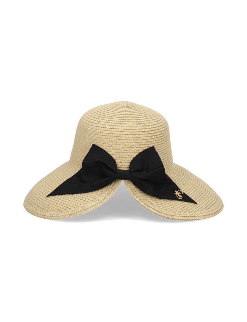 Silvia-Schneider-STROHHUT-MIT-GROSSER-SCHLEIFE-beige