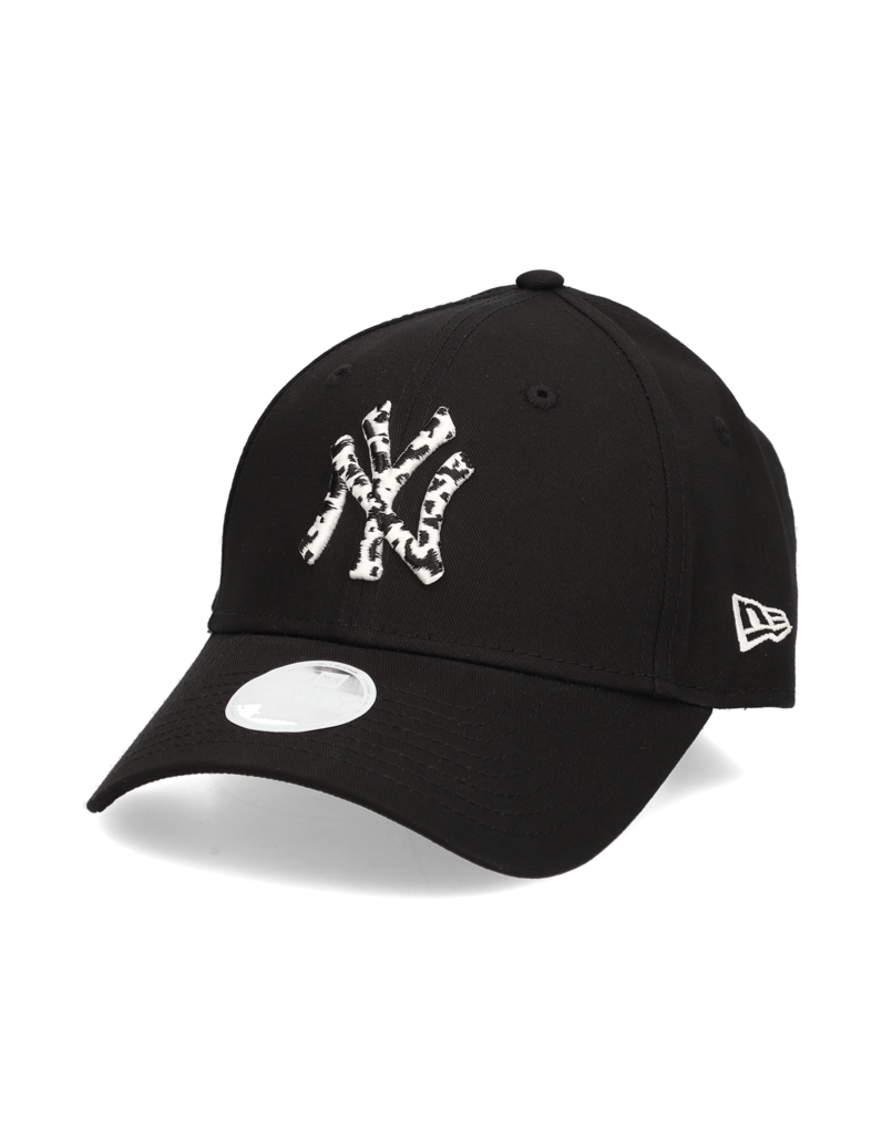 NEW-ERA-WMNS-ANIMAL-INFILL-9FORTY-NY-schwarz