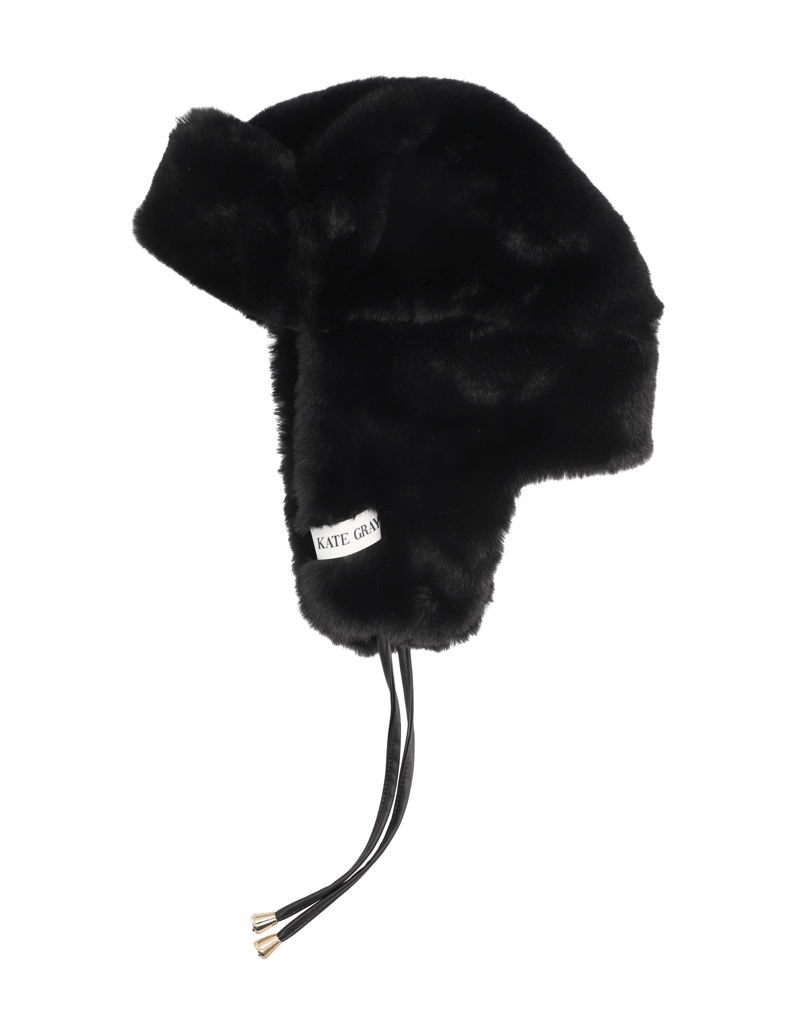 Kate-Gray-MÜTZE-WEBPELZ-schwarz