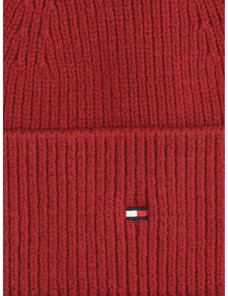 Tommy-Hilfiger-TH-FLAG-KNIT-BEANIE-schwarz