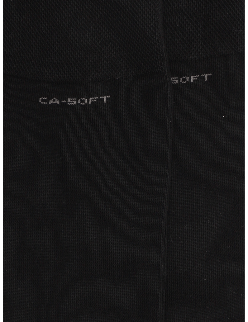 Camano-UNISEX-CA-SOFT-SOCKS-2P-schwarz