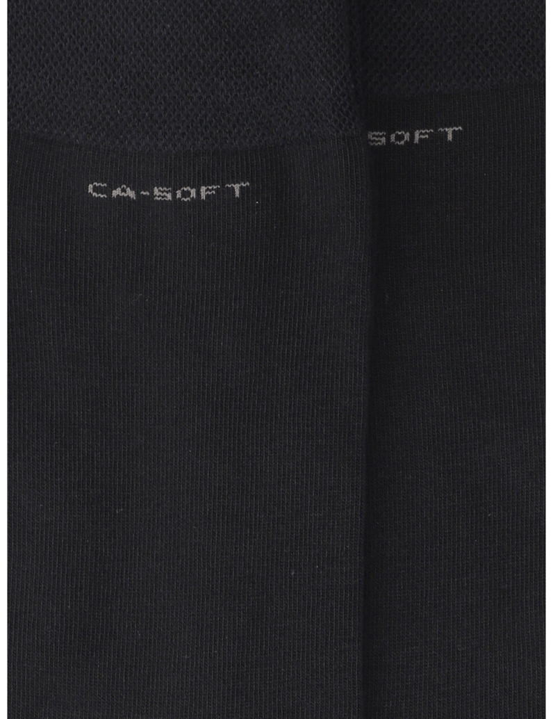 Camano-UNISEX-CA-SOFT-SOCKS-2P-schwarz