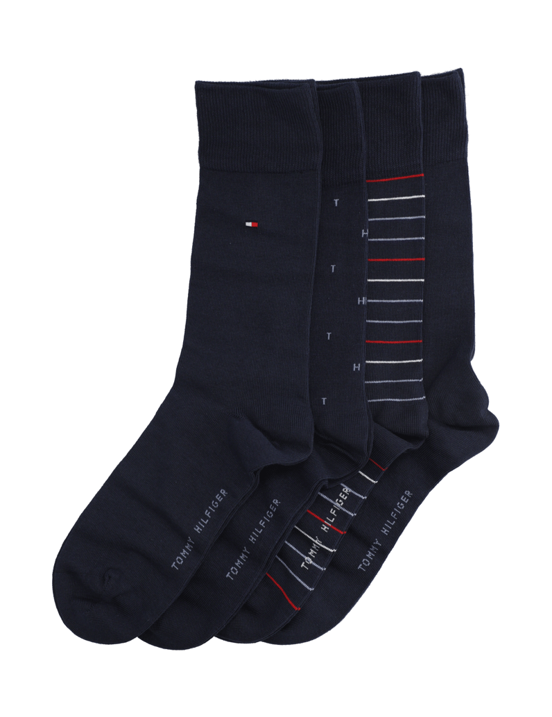 Tommy-Hilfiger-TH-MEN-SOCK-4P-TIN-GIFT-BOX-schwarz