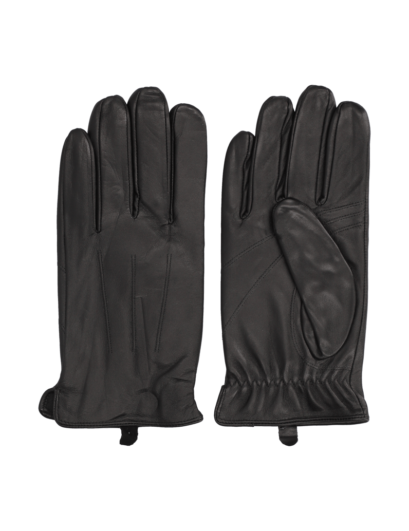 Pat-Calvin-Glattleder-Handschuh-schwarz