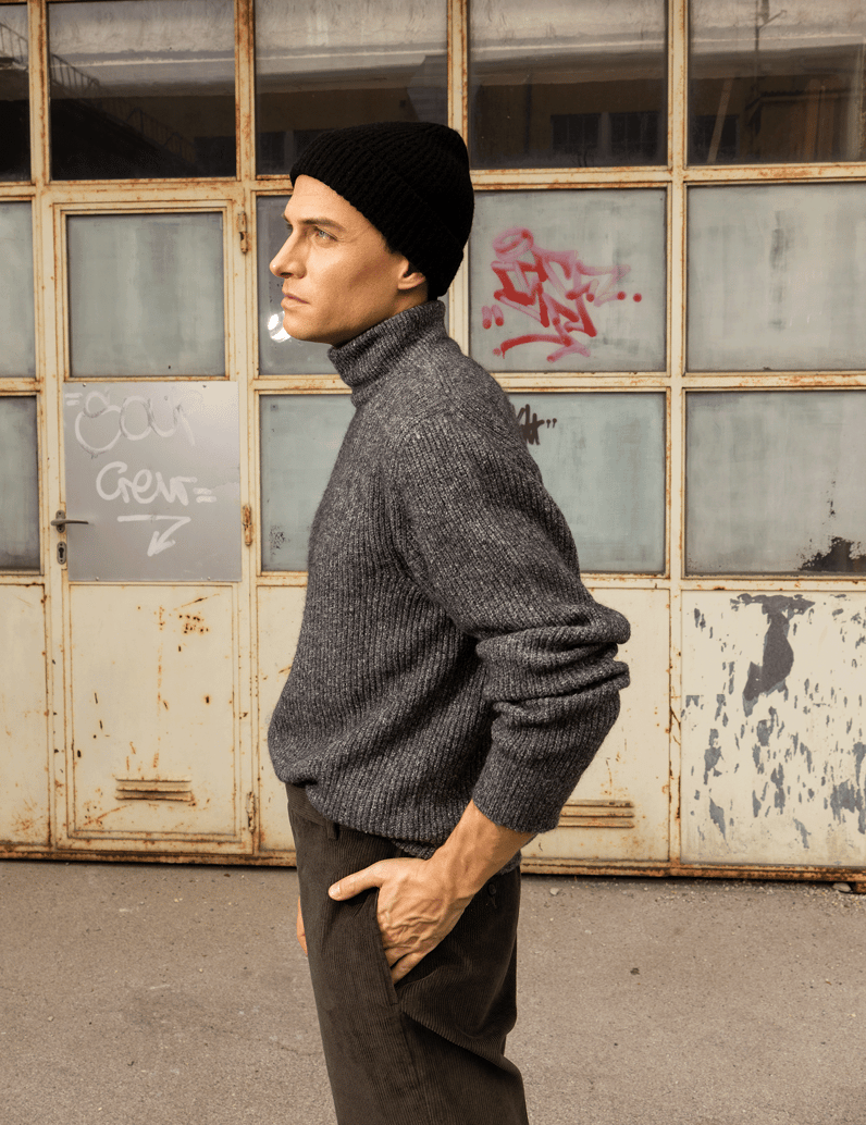 Pat-Calvin-HERRENMÜTZE-schwarz