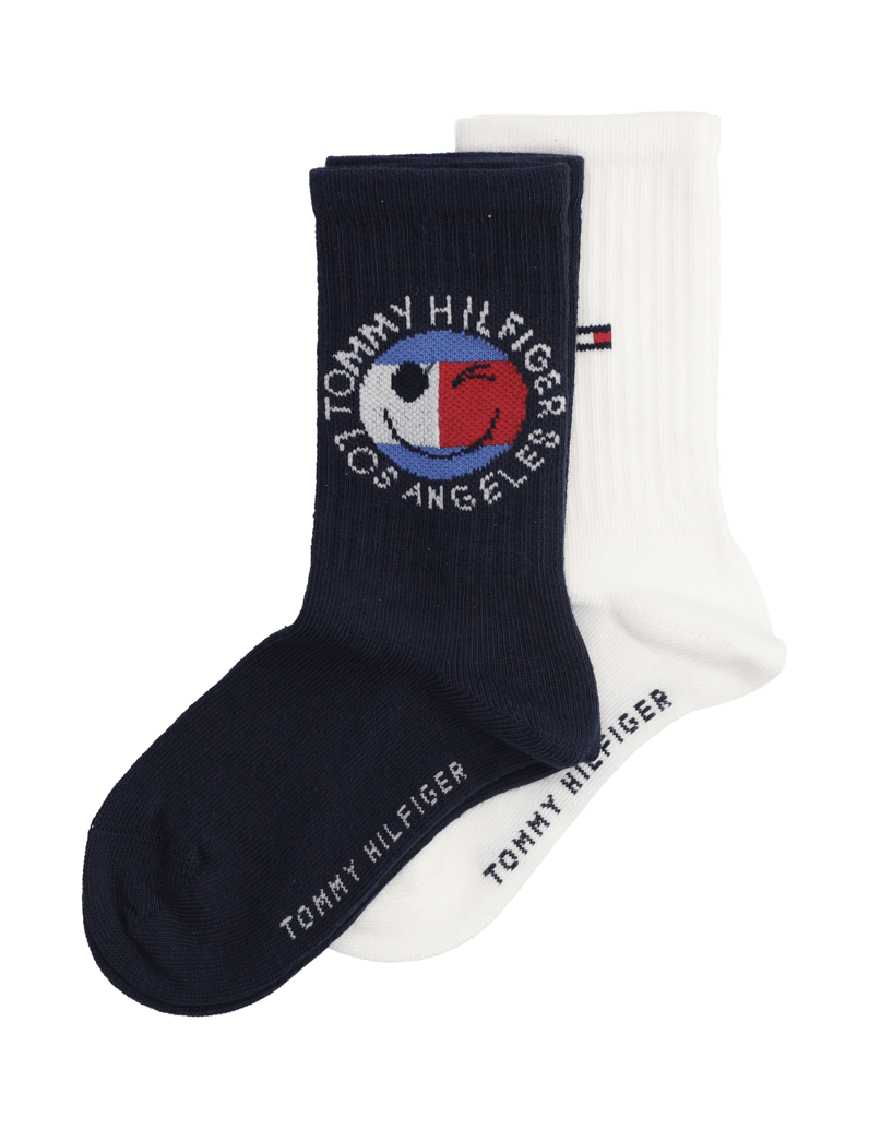 Tommy-Hilfiger-TH-KIDS-SOCK-2P-SPORT-TOMMY-SMILEY-pink