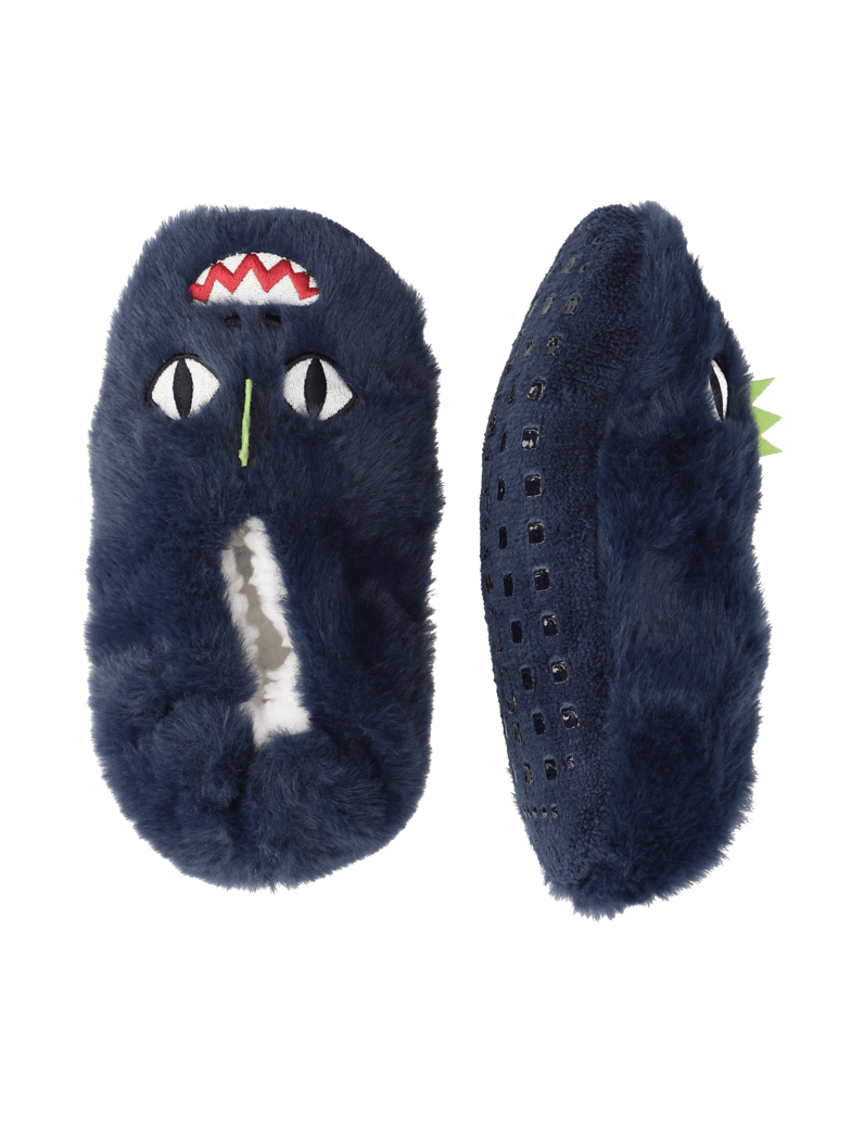 Camano-CHILDREN-COSY-FUNNY-HOMESLIPPERS-1P-schwarz