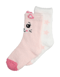 Camano COSY FANCY APPLICATION SOCKS 2P rosa