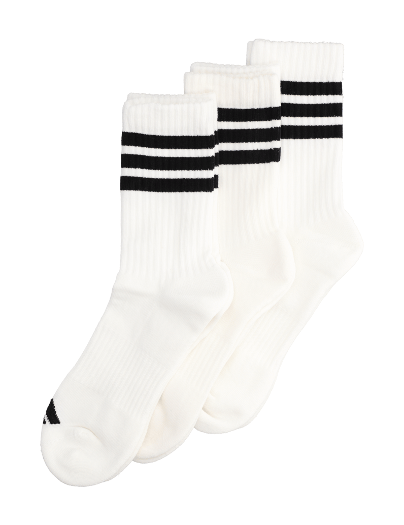 Adidas-3S-ESS-C-CRW-3P-WHITE/BLACK/BLACK-schwarz