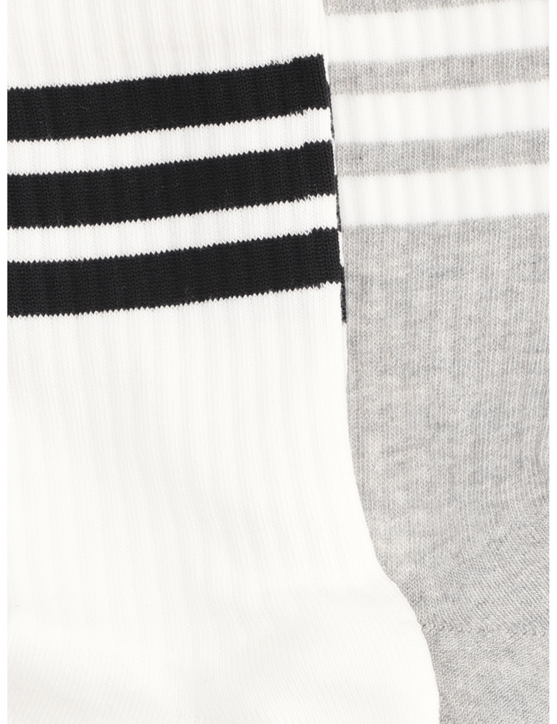 Adidas-3S-ESS-C-CRW-3P-MGREYH/WHITE/BLACK-schwarz