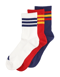 Adidas&nbsp;3S ESS CREW SOCKS 3P - NATIONS PACK&nbsp;rot
