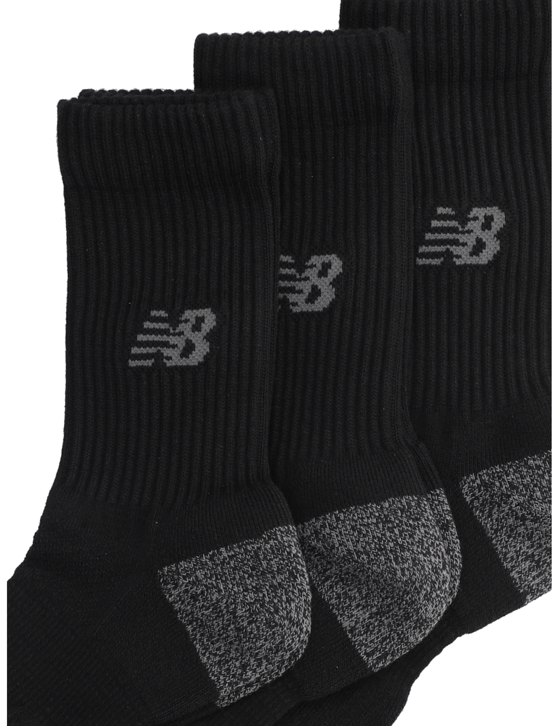 New-Balance-Active-Crew-Socks-3-Pack-schwarz