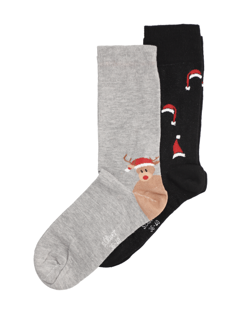 S.Oliver-X-MAS-SOCKS-IN-BOX-2P-multicolor