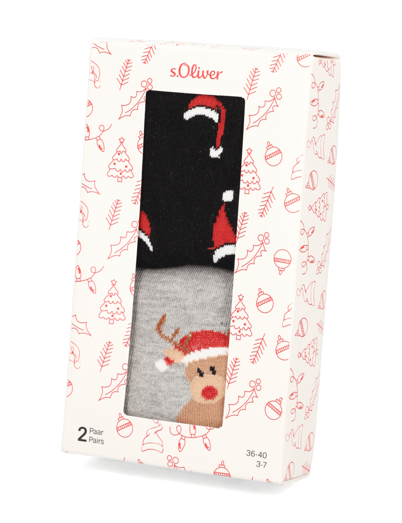 S.Oliver-X-MAS-SOCKS-IN-BOX-2P-multicolor