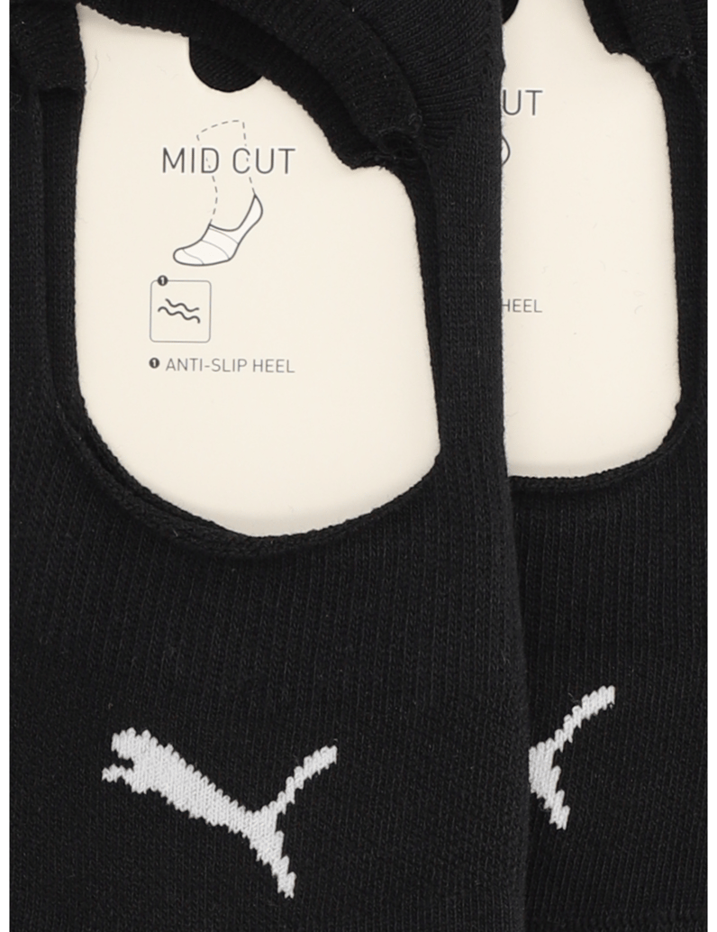Puma-FOOTIE-2-PACK-schwarz
