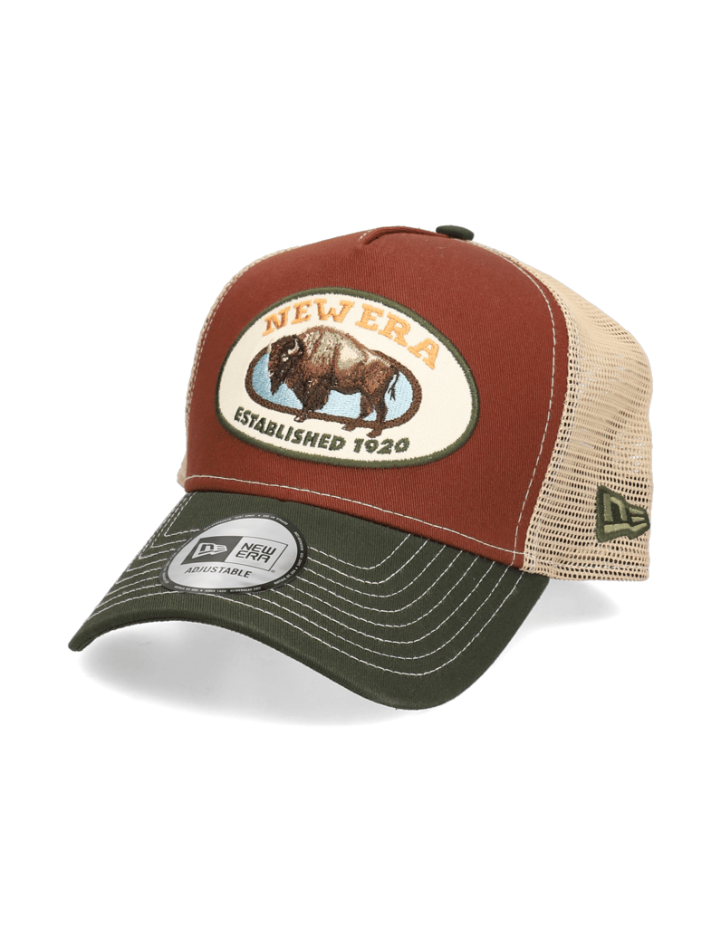 NEW-ERA-ANIMAL-PATCH-TRUCKER-braun