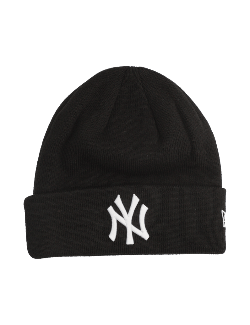 NEW-ERA-MLB-ESSENTIAL-CUFF-BEANIE-schwarz
