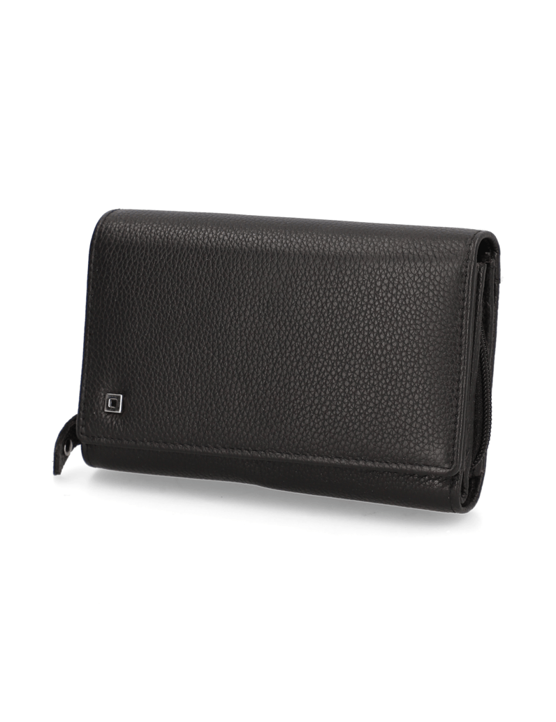 Lazzarini-Glattleder-Geldbörse-schwarz