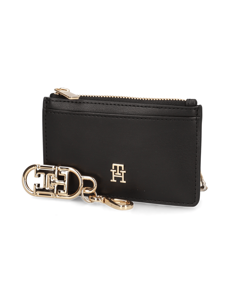 Tommy-Hilfiger-LONG-CC-HOLDER-+-CHARM-schwarz