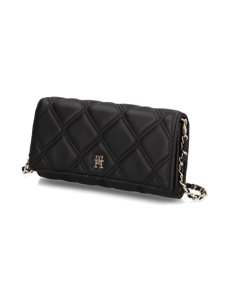 Tommy-Hilfiger-TH-FEMININE-WALLET-ON-CHAIN-schwarz